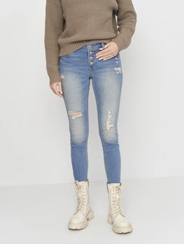 Джинсы Skinny женские Old Navy 416445 XS (2) Синие (KAY2000001361870)