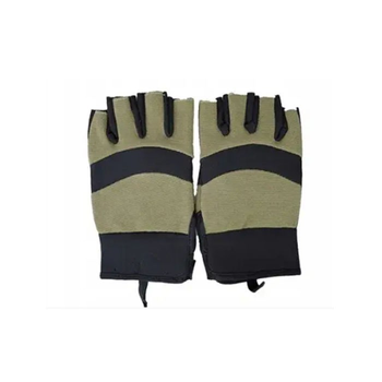 Tactical Army - Перчатки без пальцев OLIV p. XL