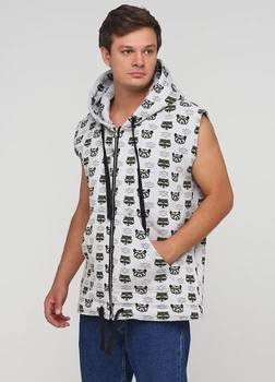 Only Man (95-Sls-24-02-Grey zoo-S-M)