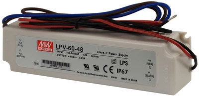 Блок живлення Mean Well 60W DC48V IP67 (LPV-60-48)