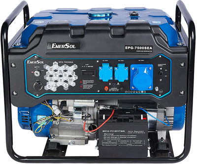 Генератор бензиновий EnerSol EPG-7500SEA 7/7.5 кВт електричний пуск