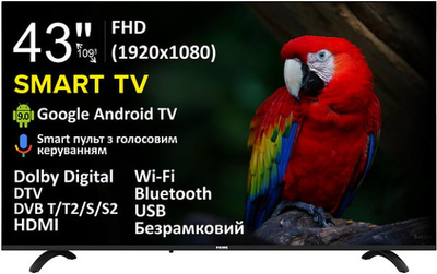 Телевізор PRIME Technics PT 43F12SG9FR