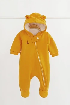 Человечек на флисе MagBaby Nory 80см 12мес. горчичный