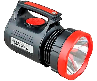 Автономный многофункциональный фонарь на солнечной батарее XPRO 10W+22 SMD LED с радио, Power bank и MP3 черный (XPRO_1763)