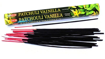 Угольные благовония - Patchouli Vanilla, HEM (Пачули и ваниль)