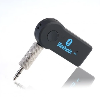 Беспроводной ресивер Bluetooth 3.0 AUX адаптер с разъемом jack 3.5 мм B функцией hands free UKC черный