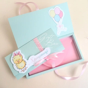Листівка в коробочці Gift box Honey