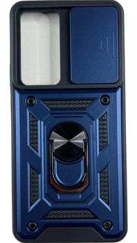 Чехол Camshield c кольцом-подставкой на Xiaomi 12T Pro синий