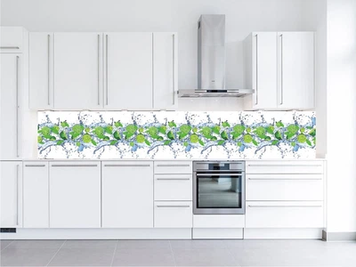 Кухонный фартук Скинали Лайм 60х250 см (160)