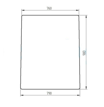 Скло лобове ADA Glass MANITOU MLT740 (225228)