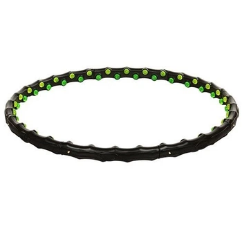 Масажний обруч Хула Хуп hula hoop d=98см, 1,2 кг, 8 секцій, 64 м'ячика MS 0455
