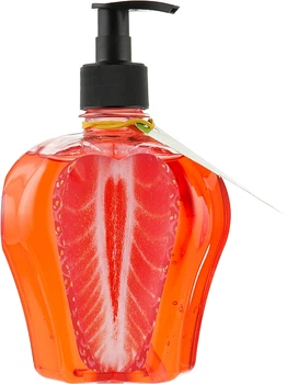 Гель-мыло для деликатного ухода "Клубника" - Вкусные секреты 500ml (132069-24180)