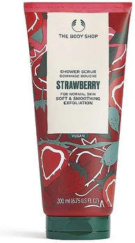 Скраб для душа - The Body Shop Strawberry Shower Scrub 200ml (1020704-92382)