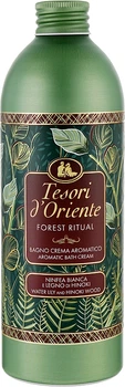 Гель-крем для ванны "Лесной ритуал с хиноки и нинфеа" - Tesori d`Oriente Bath Cream 500ml (1088327-81987)