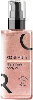Масло-шиммер для тела с ароматом дыни - Ro Beauty Shimmer Body Oil Rose 100ml (1113869-92873)