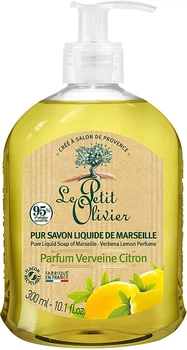 Мило рідке з ароматом лимона та вербени - Le Petit Olivier Vegetal Oils Soap 300ml (94355-80654)