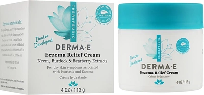 Крем для полегшення симптомів екземи та псоріазу - Derma E Therapeutic Topicals Psorzema Cream 113g.