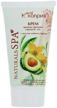 Крем против трещин ступней ног с маслом чайного дерева - Natural Spa 155ml (1086984-79971)