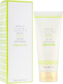 Гель для душу "Білий чай і цитрус", з маслом ши - Mary Kay Satin Body 192ml (430827-55842)
