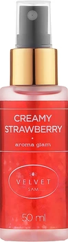 Аромаспрей для тела "Creamy Strawberry" - Velvet Sam Aroma Glam 50ml (1061563-64746)
