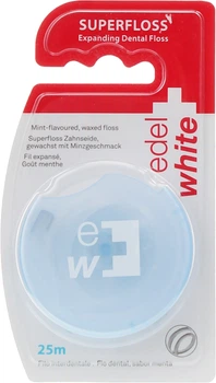 Зубная нить-флос, которая расширяется - Edel+White Expanding Floss (125811-57011)
