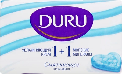Крем-мыло "Морские минералы" - Duru 1+1 Soap 4x80g (177157-88308)