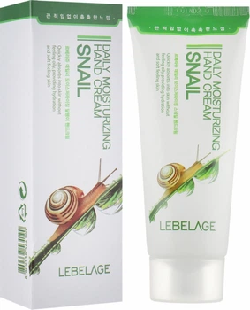 Крем для рук с муцином улитки - Lebelage Daily Moisturizing Snail Hand Cream 100ml (739095-34503)