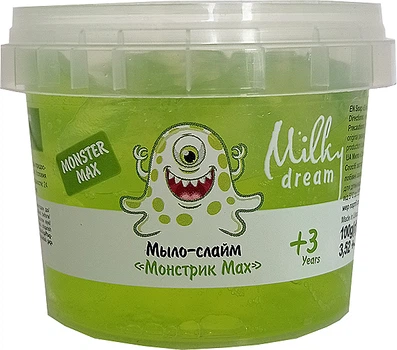 Мыло-слайм "Монстрик Max" - Milky Dream Kids 100g (1129124-99865)