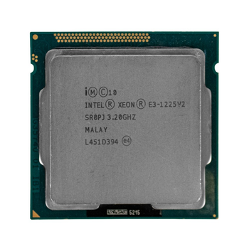 Процессор Intel® Xeon® E3-1225 v2 (8 МБ кэш-памяти, тактовая частота 3,20 ГГц) Б/У