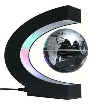 Антигравитационный летающий плавающий глобус левитрон Globe Black