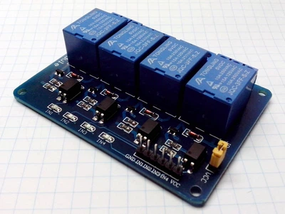 Релейный модуль Arduino 4 канала реле