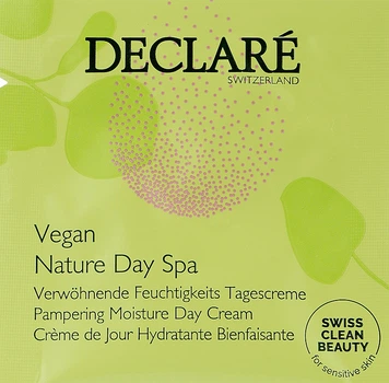 Зволожуючий денний крем для обличчя - Declare Vegan Nature Day Spa (пробник) 3ml (1048983-54860)