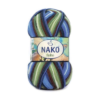 Носочная пряжа Nako Boho Concept 82451 Save the World