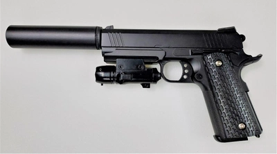 Страйкбольний пістолет Galaxy металевий G.25A