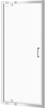 Душевая дверь CERSANIT Pivot Basic 80x185 см S158-001 прозрачное стекло