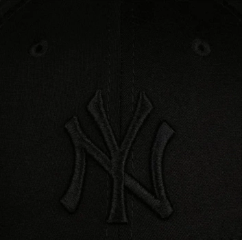 Кепка Бейсболка с черным логотипом NY с изогнутым козырьком, Унисекс One size