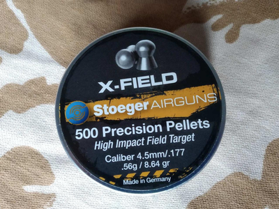 Пули для пневматического оружия Stoeger X-Field, 500 шт