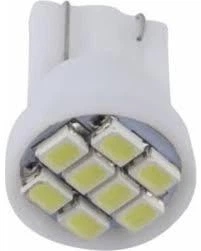 Лампочка автомобильная T10 8-SMD LED W5W