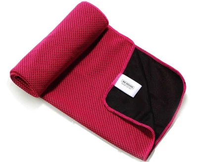 Рушник для спортзалу бамбуковий WK Sport towel WT-TW01 90x30 см, рожевий