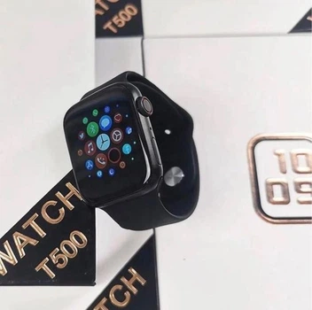 Умные Смарт-часы Smart Watch T500 Black Звонки Смс