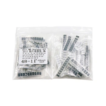 Набор SMD резисторов 2512 1 Вт 5% 10 Ом-1 МОм 330 шт для электроники (3DC5F132DCDC)