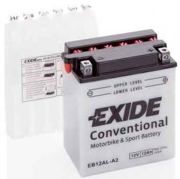 Аккумулятор 12Ah-12v EB12AL-A2 134х80х160 R, EN165 Exide (EB12ALA2)