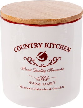 Банка для сыпучих продуктов Lefard Country Kitchen 10x11 см 620 мл (940-299)