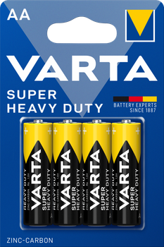 Батарейки VARTA Superlife АА/R6P (4шт )(2006 101414)