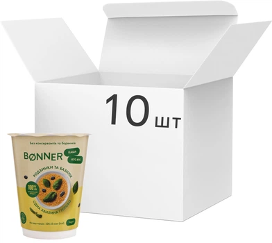 Упаковка каши Bonner Кускус Изюм и базилик 60 г х 10 шт (8000080311708)