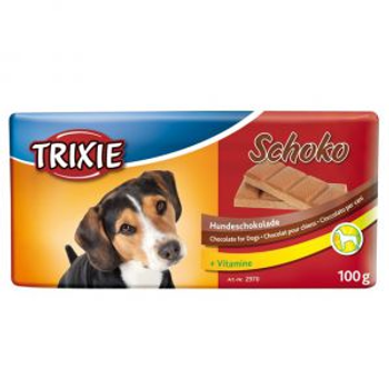 Лакомство для собак Trixie Шоколад молочный Schoko 100 гр 2970