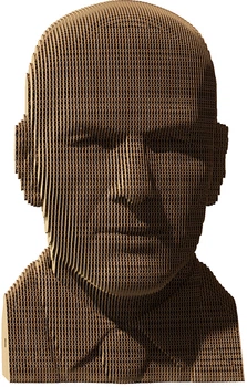3D пазл-конструктор Cartonic 3D Puzzle Zinedine Картонный (CARTMZIN)