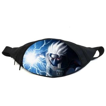 Сумка Бананка Наруто (GBN05) Gear Bag чорна