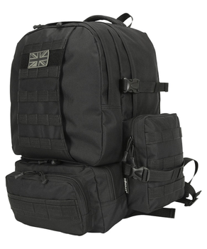 Рюкзак KOMBAT UK Expedition Pack чорний Розмір: 50л