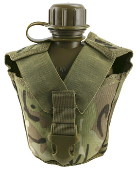 Фляга тактична KOMBAT UK Tactical Water Bottle, мультікам, 0,95л